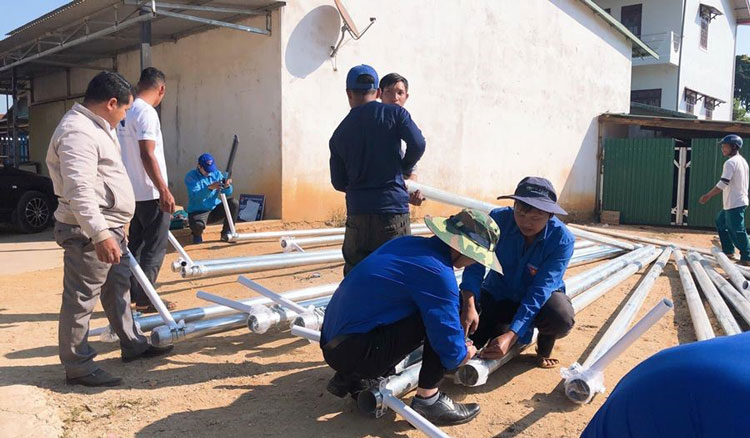 Tuổi trẻ Lạc Dương xây dựng công trình thanh niên chào mừng Đại hội Đảng các cấp nhiệm kỳ 2020-2025