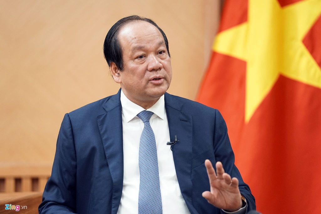 Bộ trưởng Mai Tiến Dũng - Chủ nhiệm Văn phòng Chính phủ, người phát ngôn Chính phủ