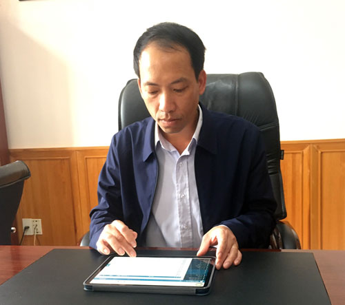 Lạc Dương thực hiện chế độ làm việc tại nhà qua hệ thống quản lý văn bản và điều hành VNPT-Ioffice