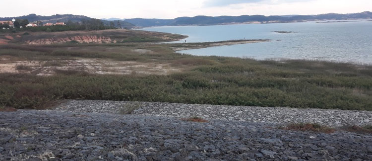 Hồ Thủy điện Đại Ninh cuối tháng 3/2020