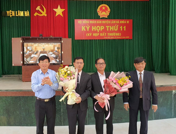 HĐND huyện Lâm Hà bầu chủ tịch UBND huyện nhiệm kỳ 2016 - 2021