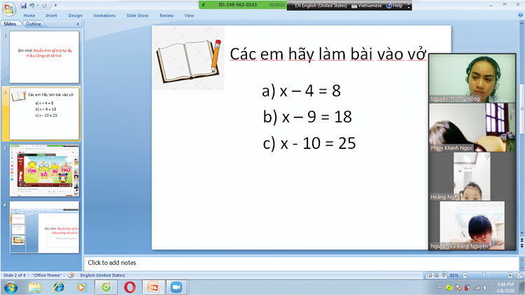 Dạy - học từ xa trong thời gian nghỉ phòng, chống dịch COVID-19