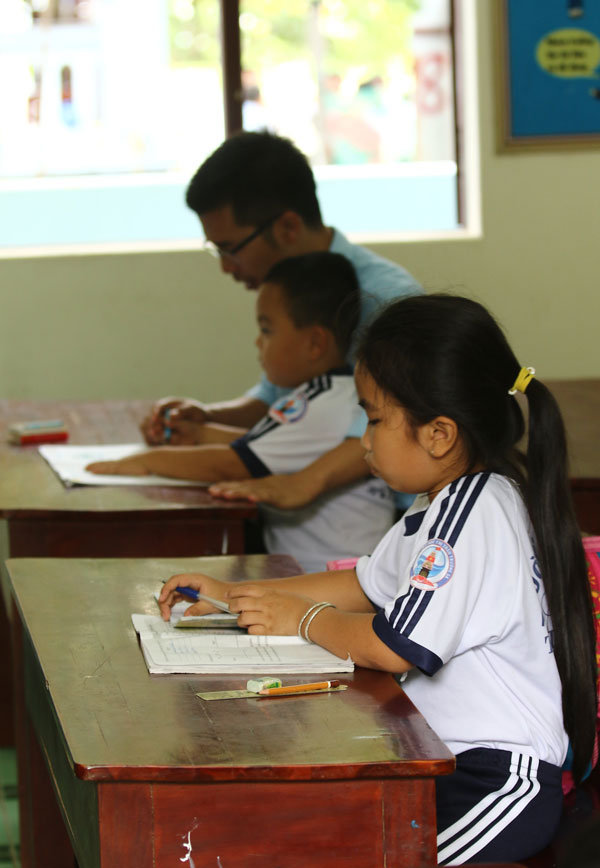 Lớp học đặc biệt ở Trường Sa