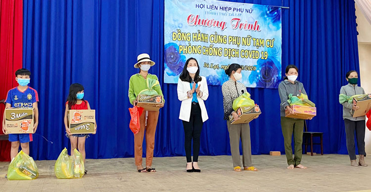 Hội Phụ nữ Đà Lạt triển khai nhiều hoạt động phòng chống dịch Covid-19