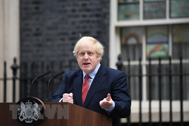 Thủ tướng Anh Boris Johnson tuyên bố vượt qua đỉnh dịch