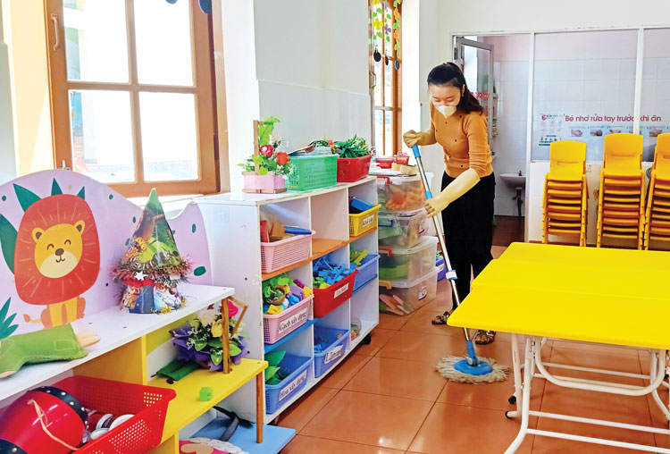 Đảm bảo các điều kiện an toàn đón học sinh đi học trở lại