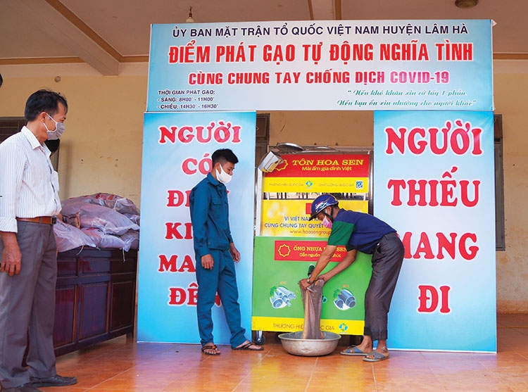 Xây dựng hậu phương chống dịch