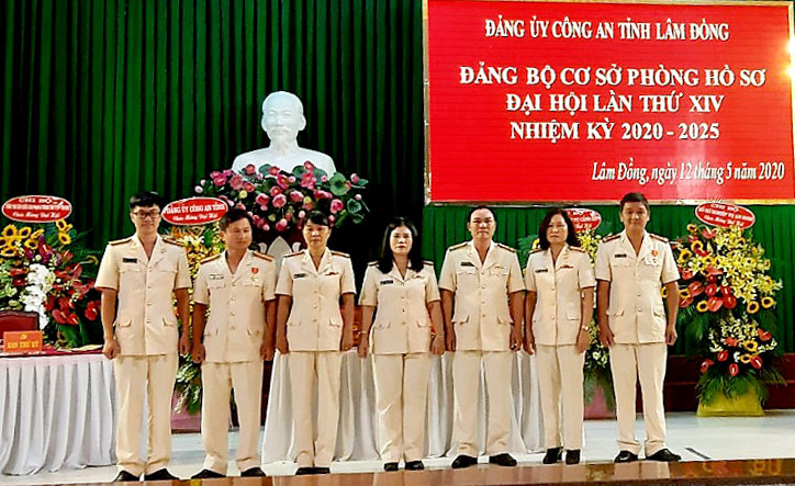 Đảng bộ cơ sở Phòng Hồ sơ Công an tỉnh Lâm Đồng tổ chức Đại hội điểm
