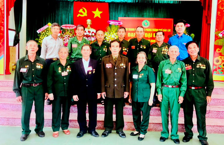 Hội Cựu TNXP Bảo Lộc đại hội nhiệm kỳ 2020 - 2025