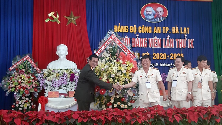 Đảng bộ Công an thành phố Đà Lạt tổ chức Đại hội nhiệm kỳ 2020 - 2025