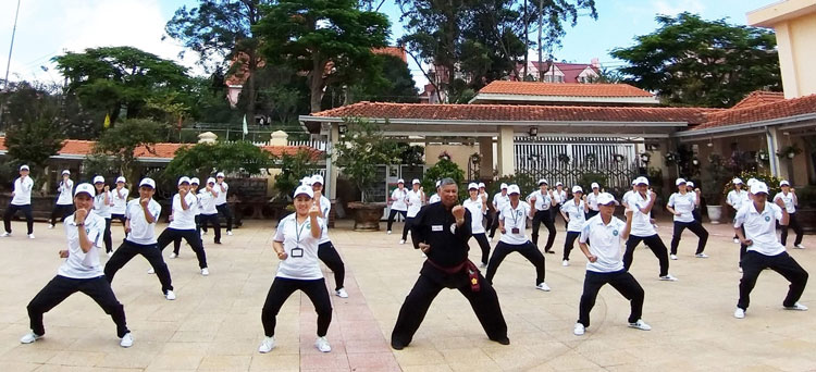Từng bước đưa võ cổ truyền vào trường học