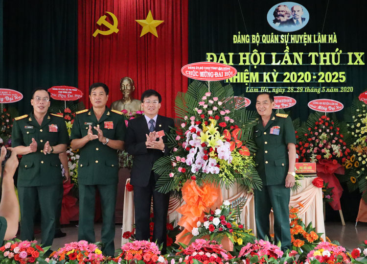 Đảng bộ Quân sự huyện Lâm Hà tổ chức Đại hội lần thứ IX