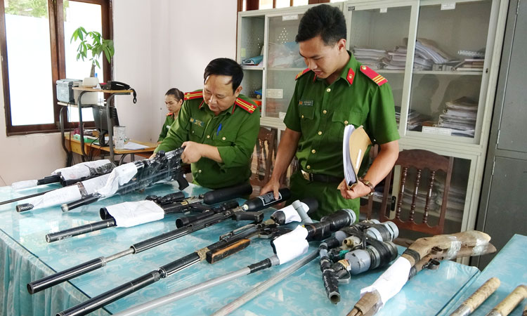 Đẩy mạnh thu hồi vũ khí để phòng ngừa tội phạm