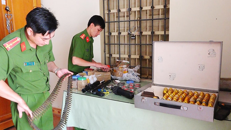 Ghi nhận những kết quả bước đầu vận động giao nộp vũ khí, vật liệu nổ ở Đơn Dương