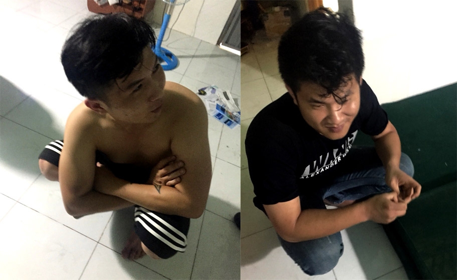 Bắt quả tang 2 đối tượng tàng trữ ma túy trong phòng trọ