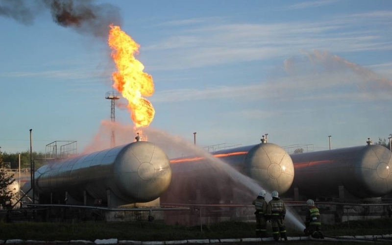 Nổ kho chứa gas ở Nga, ba người thương vong