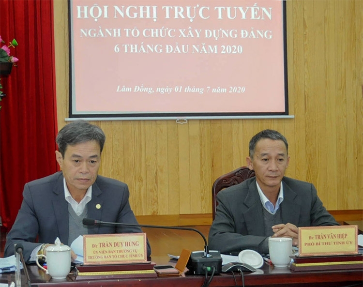 Giao ban công tác Tổ chức xây dựng Đảng 6 tháng đầu năm 2020
