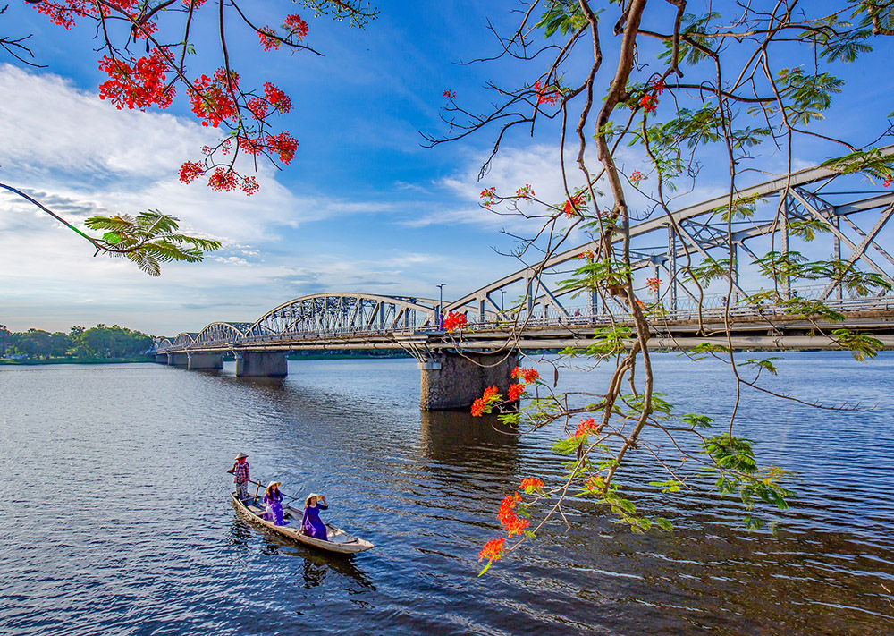 Nét Huế. Ảnh: Nguyễn Trực