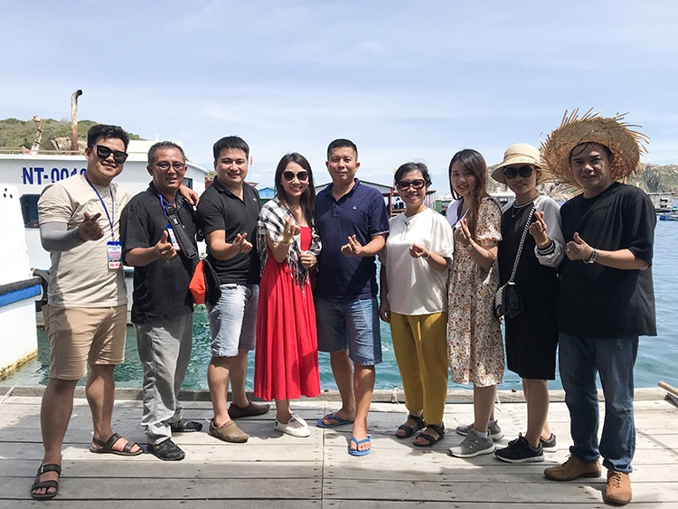 Lâm Đồng tham dự Famtrip tại Ninh Thuận