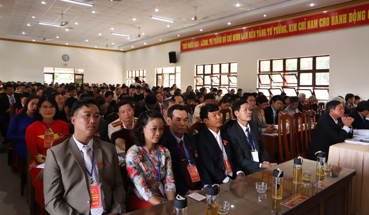 Các đại biểu tham dự Đại hội