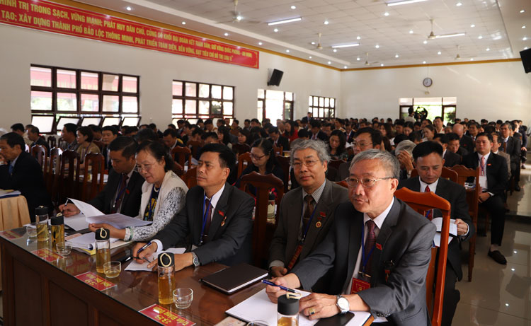Các đại biểu tham dự Đại hội