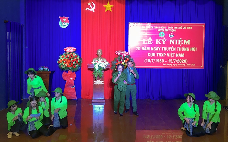 Hội Cựu thanh niên xung phong huyện Đức Trọng kỷ niệm 70 năm ngày truyền thống lực lượng TNXP