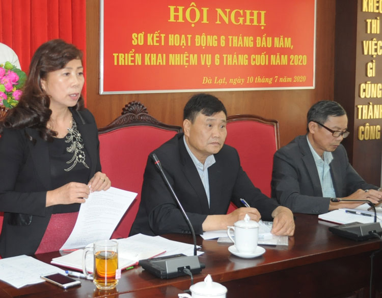 Khối thi đua các cơ quan Đảng sơ kết 6 tháng đầu năm