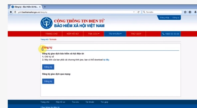 Cách thực hiện dịch vụ công ngành BHXH đối với cá nhân