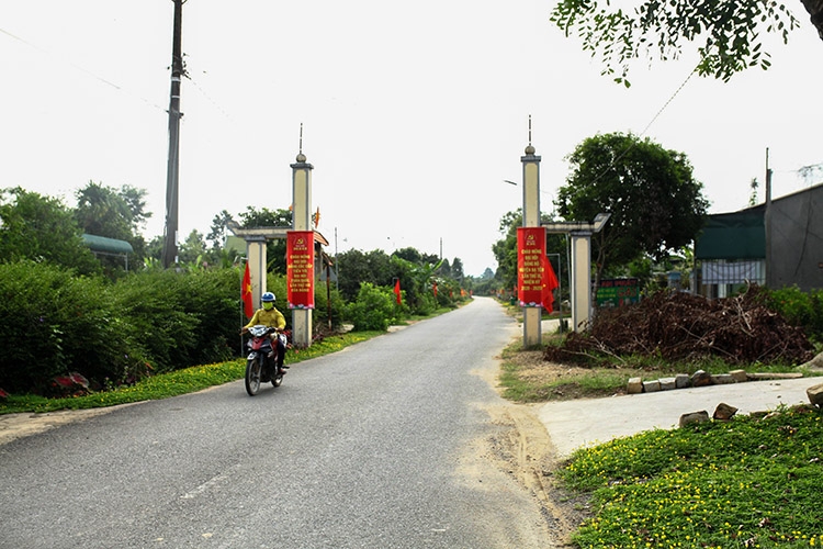 Nhà đẹp, đường mới, vườn xanh…