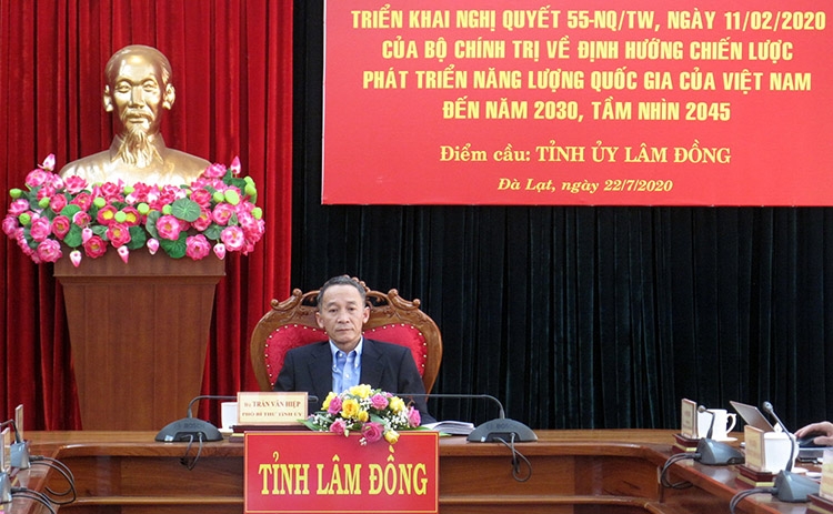 Hội nghị trực tuyến về định hướng chiến lược phát triển năng lượng Việt Nam