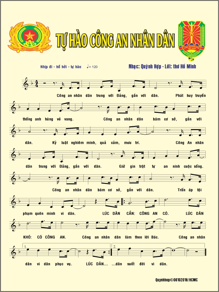 Tự hào Công an nhân dân