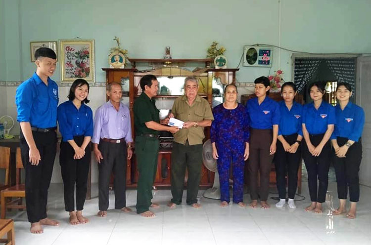 Tuổi trẻ Cát Tiên tổ chức nhiều hoạt động tri ân người có công với cách mạng