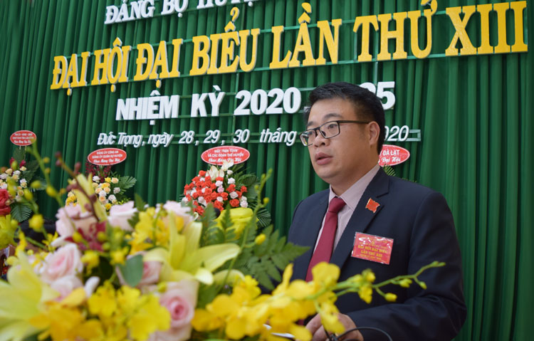 Khai mạc Đại hội đại biểu Đảng bộ huyện Đức Trọng lần thứ XIII, nhiệm kỳ 2020-2025