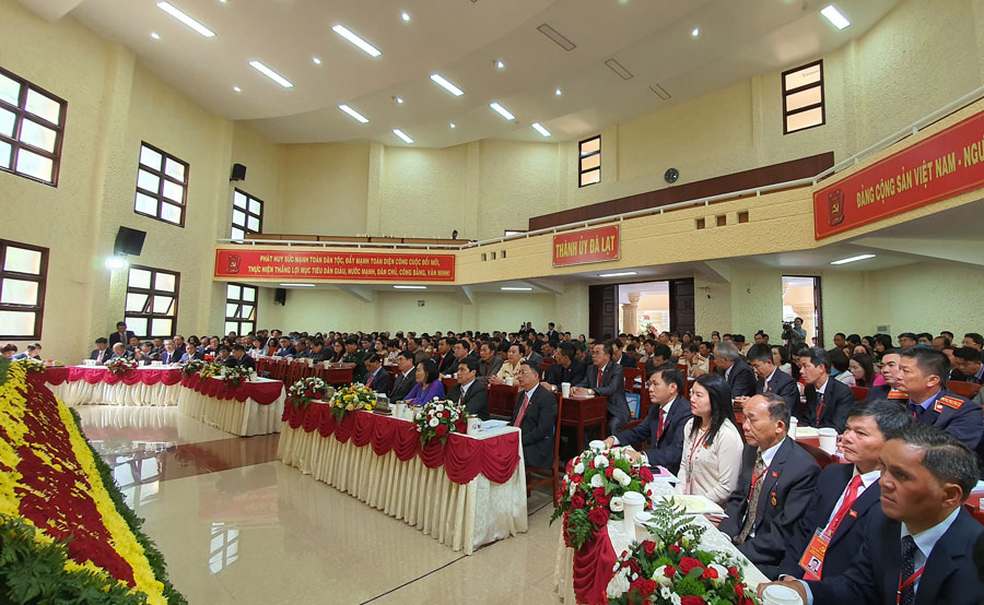 Tiến hành bầu cử Ban Chấp hành Đảng bộ thành phố Đà Lạt khóa XII