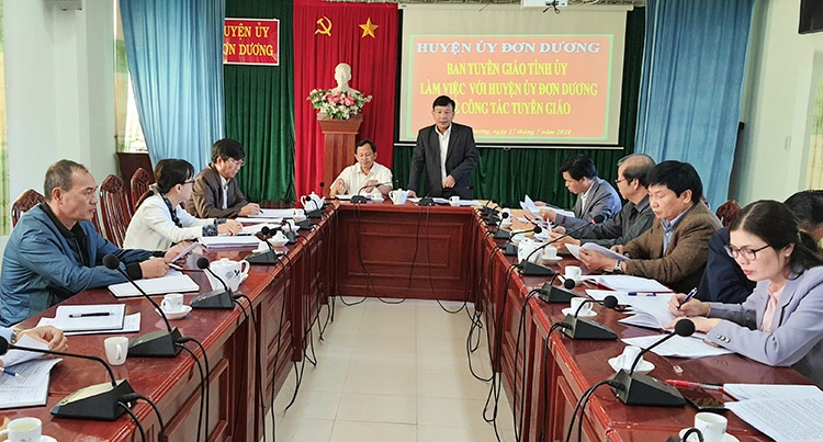 Ngành Tuyên giáo đáp ứng nhiệm vụ trong tình hình mới