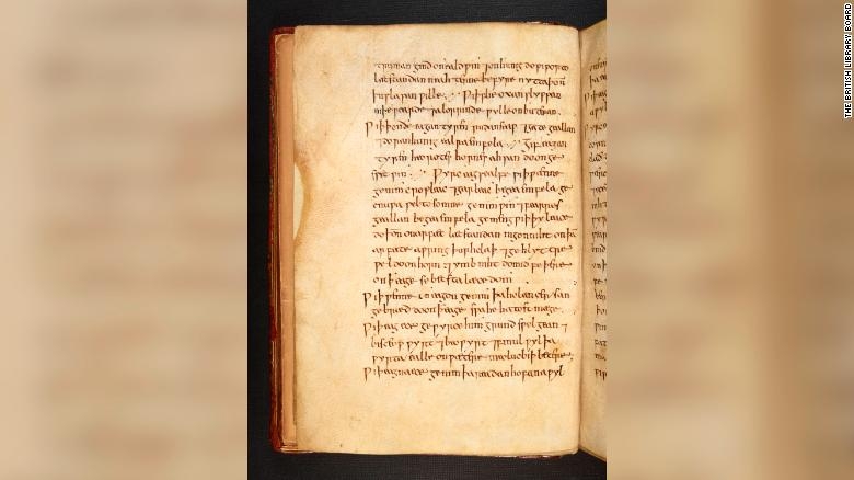 Sách cổ “Bald's Leechbook”