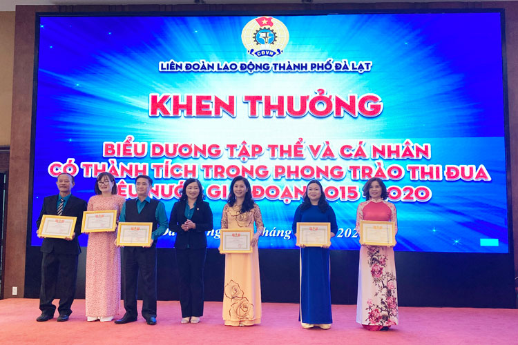 Sôi nổi các phong trào thi đua ở Liên đoàn Lao động thành phố Đà Lạt