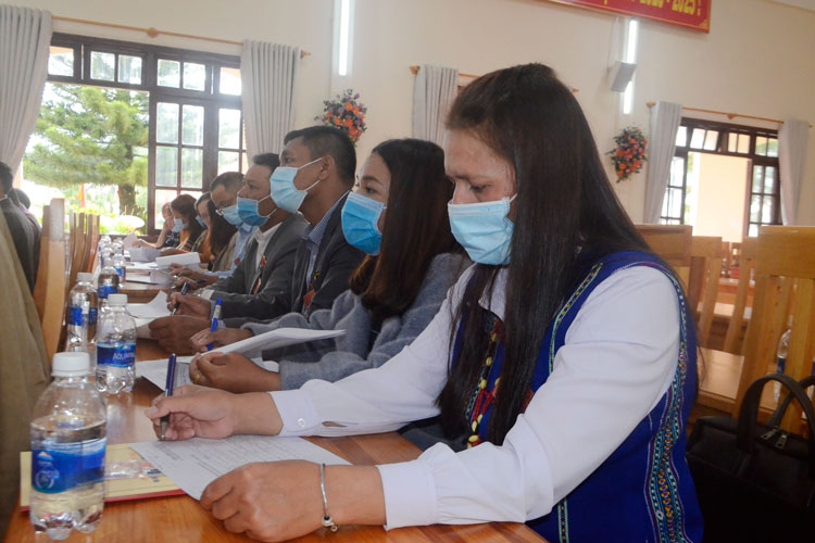 Các đại biểu tham dự Đại hội