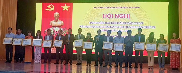 Lạc Dương tổng kết công tác tổ chức đại hội Đảng