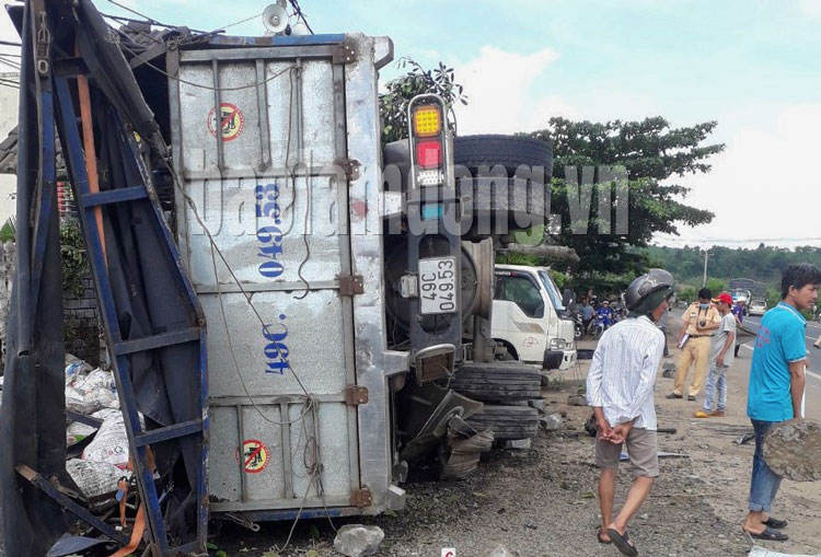 Hiện trường vụ tai nạn