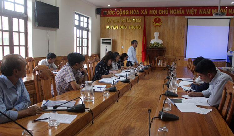 Thông qua phương án thiết kế công viên cây xanh xã Hiệp Thạnh