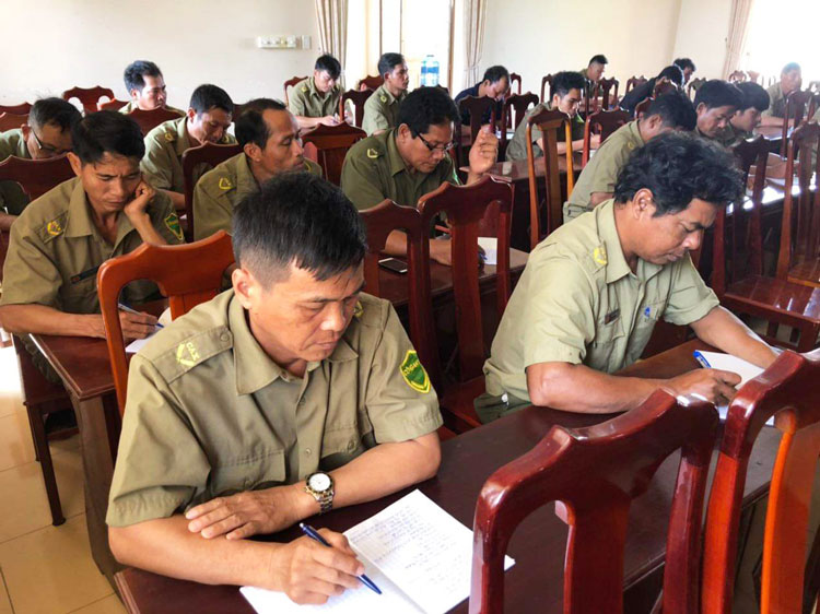 Mở 13 lớp tập huấn nghiệp vụ, pháp luật cho lực lượng công an xã bán chuyên trách