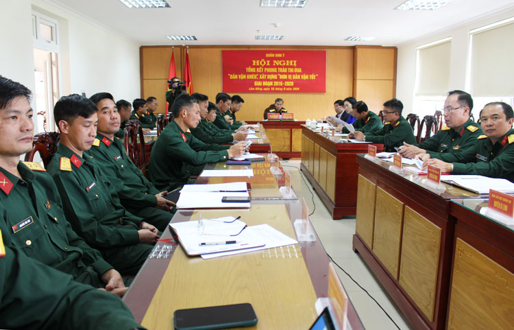 Quân khu 7 tổng kết phong trào thi đua &quot;Dân vận khéo&quot; giai đoạn 2016 - 2020