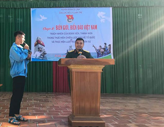 Tuyên truyền về biển đảo cho học sinh