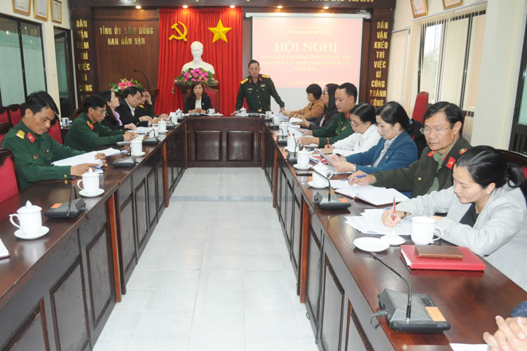 Ban Chỉ đạo 502 tỉnh tổng kết công tác phối hợp hoạt động năm 2020