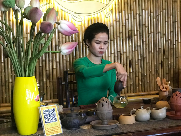 Trung tâm sản vật giữa lòng phố trà