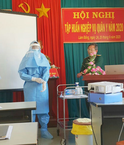 Bồi dưỡng nghiệp vụ quân y