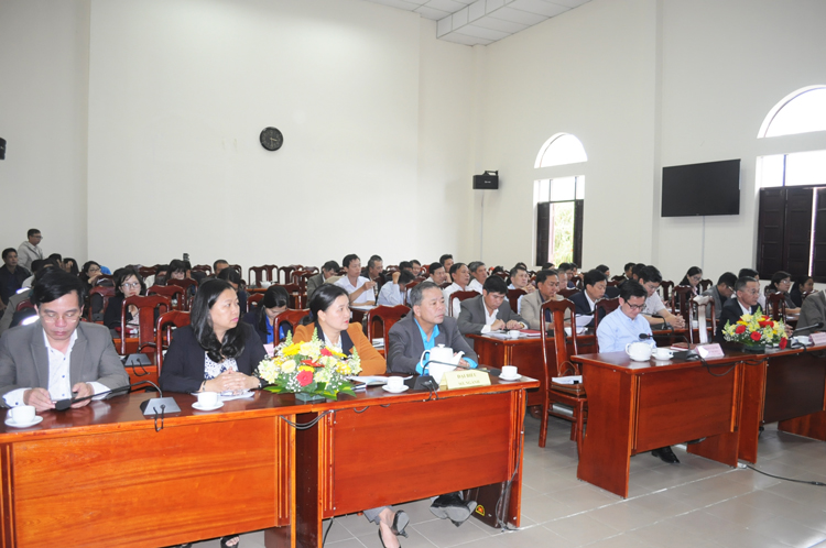 Các đại biểu tham dư Hội nghị