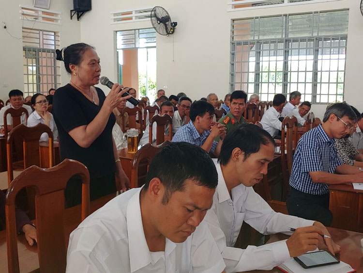 Cử tri Đạ Tẻh nêu nhiều kiến nghị về các vấn đề đời sống, dân sinh