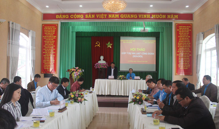 Góp ý Dự án Luật Công đoàn sửa đổi